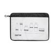 ZIP FLIGHT BAG A4, black