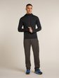 Men Mer 300 RF Descend LS Zip Hoodie BLACK