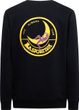 Climbing on the Moon Sweatshirt M Nero/Giallo