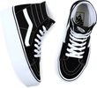 UA SK8-Hi Tapered Stackfo BLACK/TRUE WHIT