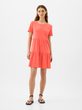 863186-00 Mini šaty s krátkým rukávem Červená