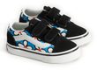 Old Skool V PAINTED FLORAL Bright Azure