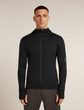 Men Mer 300 RF Descend LS Zip Hoodie BLACK
