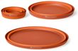 XLite Collapsible Plate, Bowl & Mug Set Burnt Orange