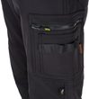 REFLECTOS Trousers black/yellow
