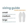 FOOT INSOLE WARMERS LARGE EU 43-46