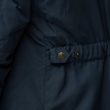 Kiruna Hydratic Padded Parka W Suede Brown