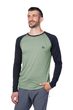 TAREGAN L/S anthracite/lily pad