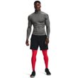 UA HG Armour Comp Mock LS, Gray