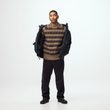 Övik Jacquard Knit M Suede Brown-Black Oak
