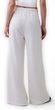 887992-04 Tepláky s logem Wide-Leg Bílá
