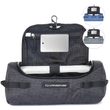 Barrel Wash Bag; blue