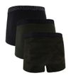 Ua Performance Cotton - Print 3in - 3pk BAROQUE GREEN