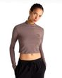 Mini Mock Neck LS PROGRAM DEEP TAUPE