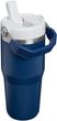 IceFlow™ Flip Straw 2.0 Tumbler 410 ml Dark Navy