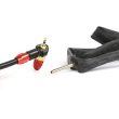 ABS1 PRO BRAIDED FLOOR PUMP HOSE - POD RED GLOSS