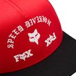 Yth Icon Snapback Hat Red