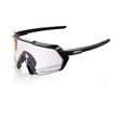 KORBIN Gloss Black - Purple Mirror Photochromic Lens