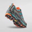 Ultra Raptor II JR Gtx, Lagoon/Cherry Tomato