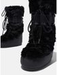 ICON FAUX FUR, BLACK