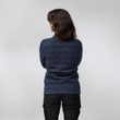 Snow Cardigan W Suede Brown