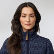 Snow Cardigan W Suede Brown
