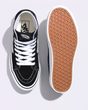 UA SK8-Hi Tapered Stackfo BLACK/TRUE WHIT