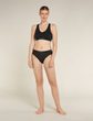 W Mer 125 Cool-Lite Sprite Racerback Bra, BLACK