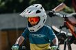 KID MTB CHEERY, modro-limetkový