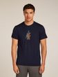 Men Mer 150 Tech Lite SS Tee Bear Tour MIDNIGHT NAVY