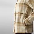 Singi Flannel Overshirt W Black Oak-Port