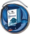 Camp Dinnerware Set w/ Mesh Sack - [6 Piece Cendre Blue Cendre Blue