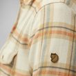 Övik Heavy Flannel Shirt W Chalk White-Dune Beige