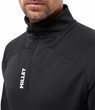 PARMELAN LIGHT FLEECE PO M BLACK - NOIR