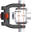 Ebike 22-26 mm/31,8 mm, Černá