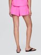 Mušelínové kraťasy Růžová