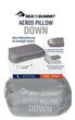 Aeros Down Pillow - Large Neutral Gray