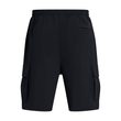 UA Vibe Woven Cargo Short-BLK