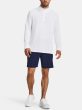 SEAMLESS STRIDE 1/4 ZIP-WHT