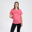 LightWool tee Logo W's Sun Kissed Coral