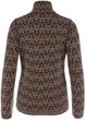 Snow Cardigan W Suede Brown