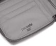 RFIDSAFE ZIP AROUND WALLET stone