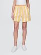 776458-00 Lněné kraťasy Žlutá