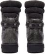 Tall Lace Up WP Dark Grey Full Grain