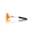 SLENDALE XS - Matte White - HiPER Red Multilayer Mirror