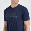 LightWool 140 Tee Sunset M's Navy Blazer