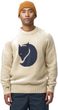 Fjällräven Logo Knit Sweater M Deep Forest