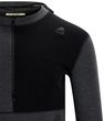 WarmWool Hoodsweater w/zip M's Jet Black/Marengo