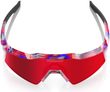 SPEEDCRAFT® SL FDJ Gloss Translucent Red/Blue HiPER® Fire Red Mirror Lens