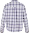 Övik Boxy Flannel Shirt W Eggshell-Lavender Mist